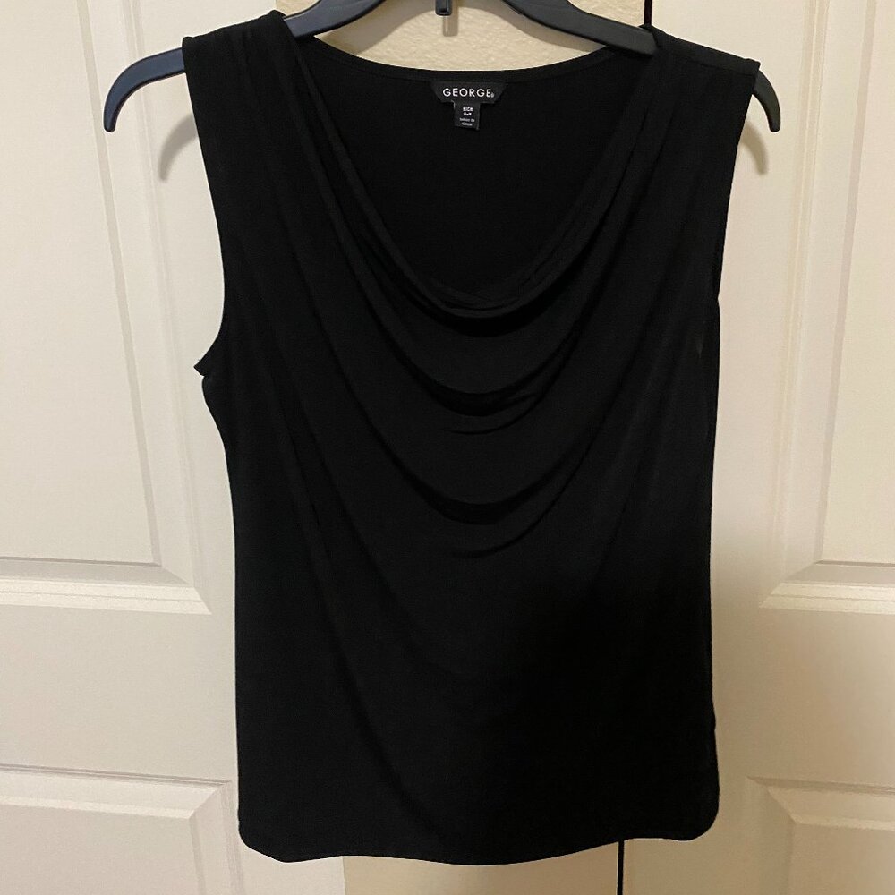 Dressy Black George Blouse